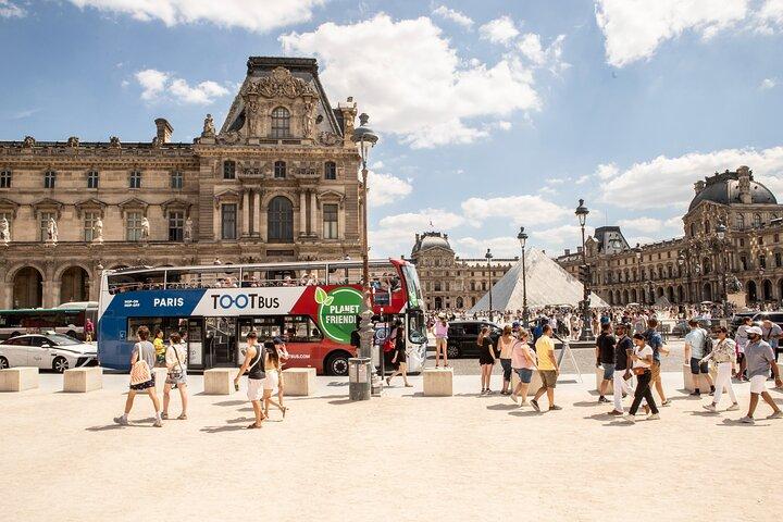 Visite à arrêts multiples du Tootbus de Paris et entrée du château de Versailles