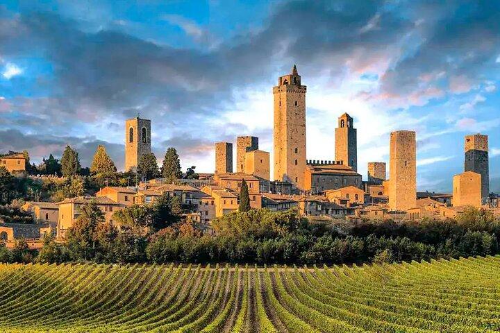 Siena en San Gimignano vanuit de cruisehaven van Livorno