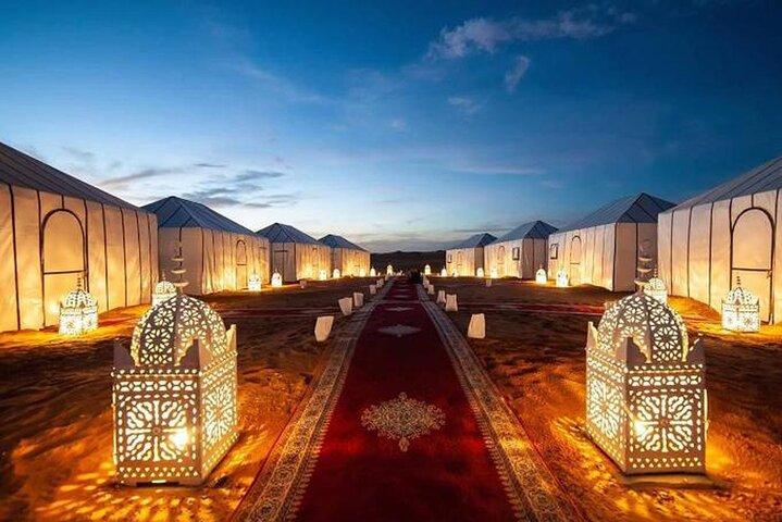 Excursion privée de 3 jours dans le désert Marrakech à Merzouga Dunes, Camel Trek