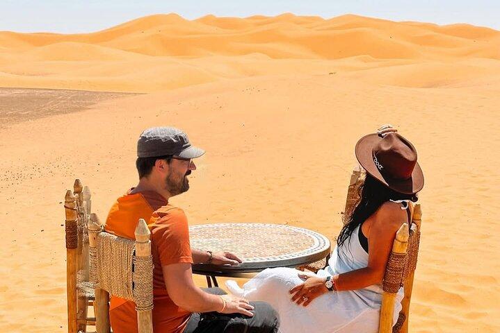 Excursion privée de 3 jours dans le désert Marrakech à Merzouga Dunes, Camel Trek
