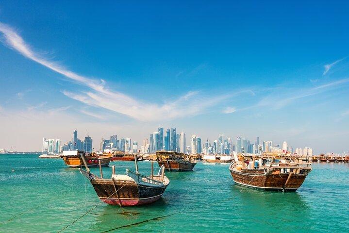 Doha: Evening Dhow Cruise with Optional BBQ Dinner