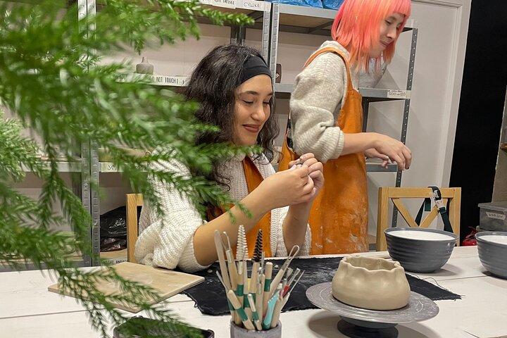 Hand Building Ceramic Workshop with Pick Up Service