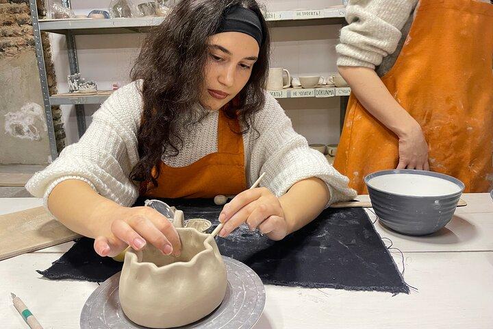 Hand Building Ceramic Workshop with Pick Up Service