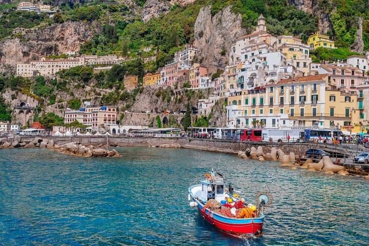 Amalfi Coast Private Tour with Local Guide from Naples