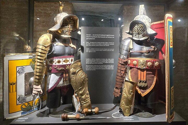 Il sentiero dei gladiatori. Tour esclusivo sotterraneo