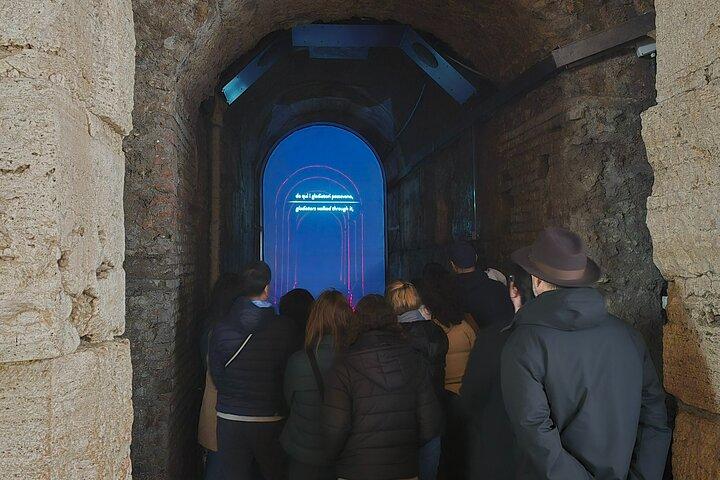 Il sentiero dei gladiatori. Tour esclusivo sotterraneo