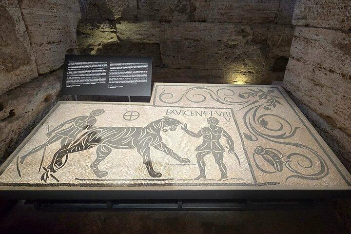 Il sentiero dei gladiatori. Tour esclusivo sotterraneo