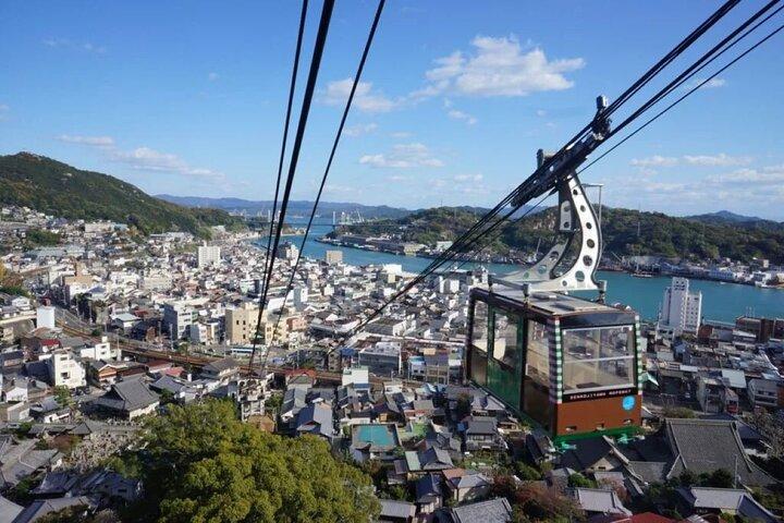 Onomichi und Ikuchijima Island Tour Tempel Seilbahn und Fähre