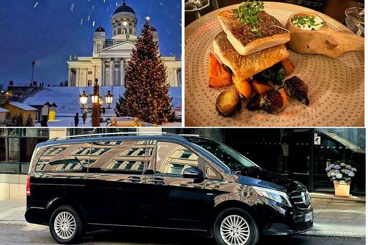 Exklusiv 3 timmars VIP Tour Helsinki by Lux Car med guide + lunch