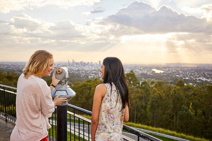 バスで行くブリスベン観光ツアー：景勝地＆モーニングティー