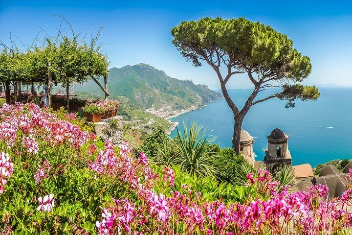 Excursion d'une journée complète : Port de croisière de Naples à Sorrente, Positano, Amalfi