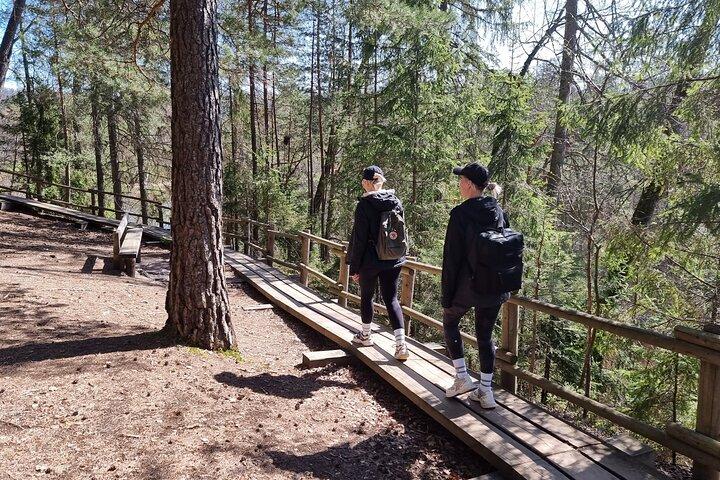 Vandring i Sigulda - Lettlands Schweiz