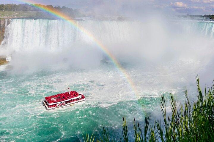 Niagara Falls Canada Dagstur fra Toronto + Boat Cruise