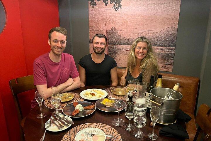Cena guiada brasileña Churrascaria en Río con maridaje de vinos