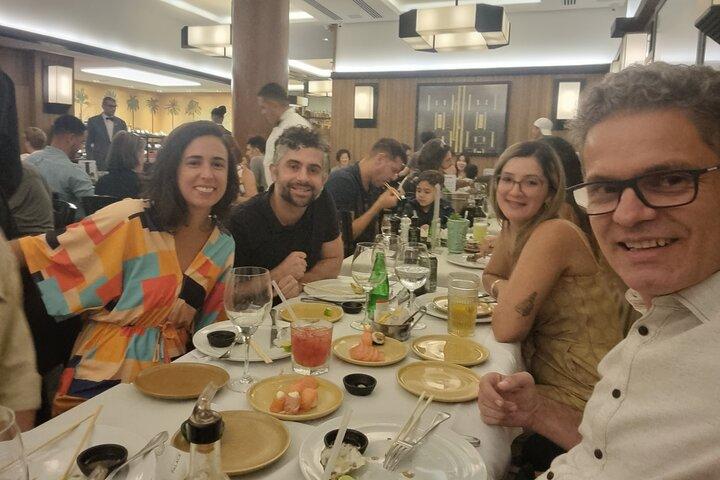 Cena guiada brasileña Churrascaria en Río con maridaje de vinos
