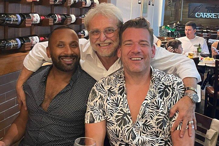 Cena guiada brasileña Churrascaria en Río con maridaje de vinos
