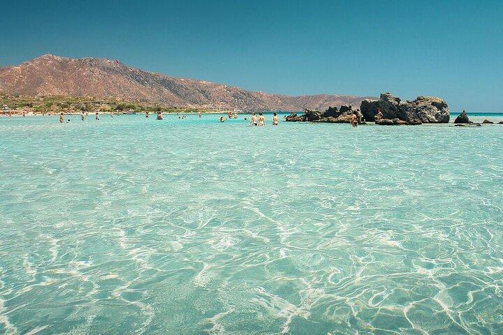 Agia Marina: Elafonisi, den berømte pick sandstrand!