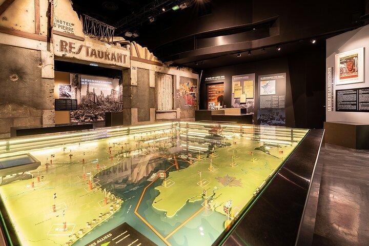 カーン: D日着陸オーディオツアー＆地図付き記念館チケット