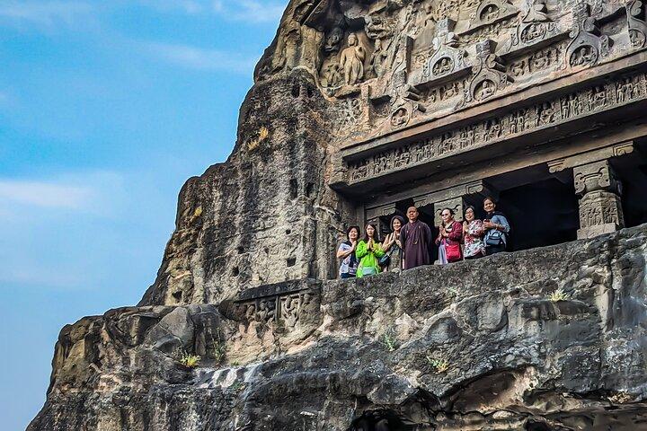 Privat 2-dagars turné: Ajanta Ellora Caves och Aurangabad City