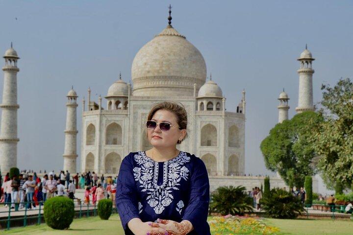 Agra: Skip-the-Line Taj Mahal og Agra Fort Tour - All Inclusive