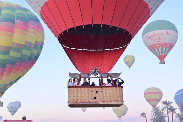 Luxor Sunrise Varmluftsballong och Konungarnas dal
