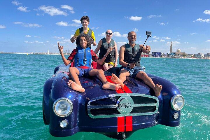 Jet Car Ride Dubai - Das ultimative Speed Duo mit Transfermöglichkeit