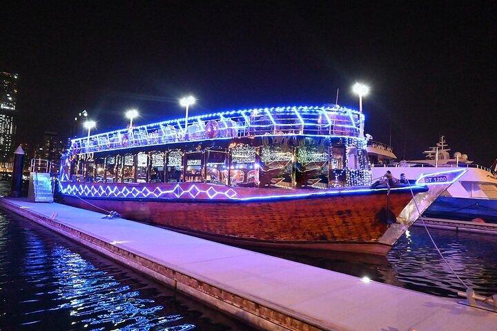 Croisière Dhow à Dubai Marina avec dîner