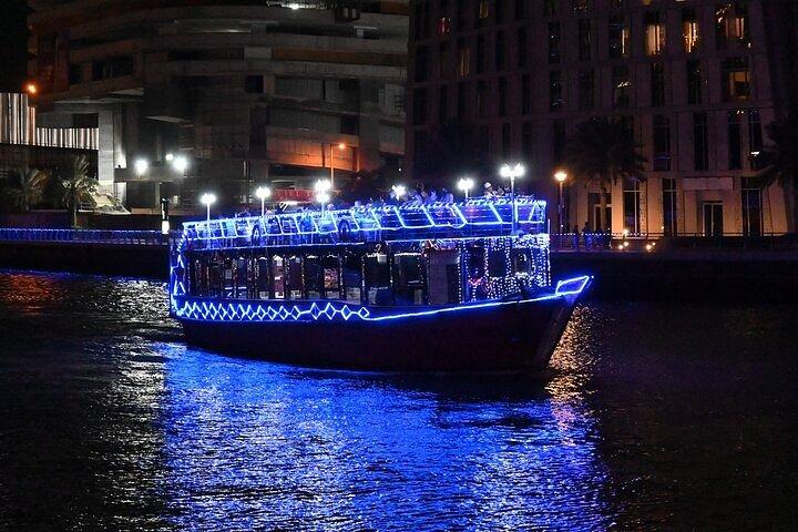 Croisière Dhow à Dubai Marina avec dîner