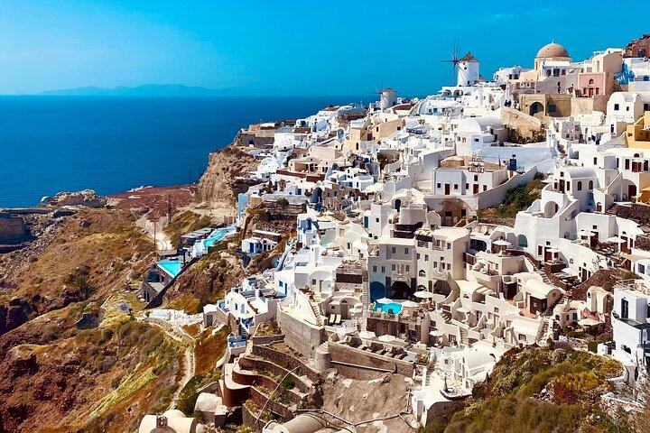 Tour turístico privado en Santorini
