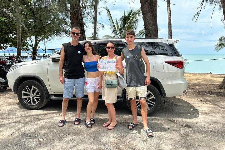 Serviços de táxi privados e turismo em Koh Samui