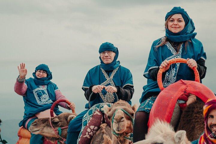 Agafay Desert Camel Ride with Sunset Dinner & Berber Show
