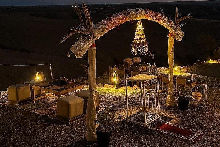 Marrakech : Agafay desert ; Quad Biking, Camel Ride and Dinner