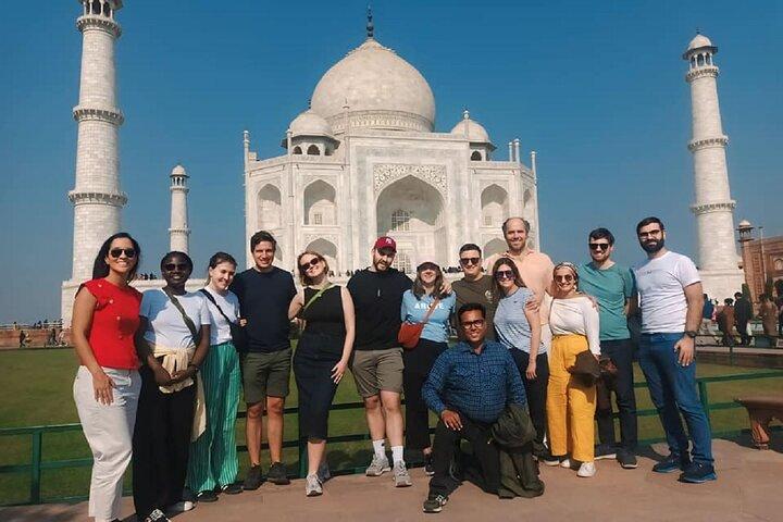 Desde Delhi : Sunrise Taj Mahal-Agra Fort Skip The Line Visita guiada
