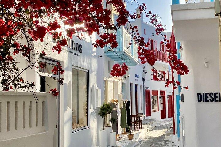 7 timmar Alla Mykonos Private Tour Lunch ingår och plocka upp