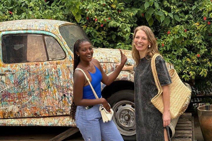 Kigali's Art Tour med Aline