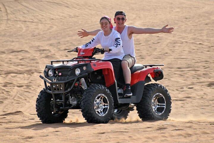 Hurghada 3Hr Desert ATV Quad Safari e Camelo com visita de beduínos