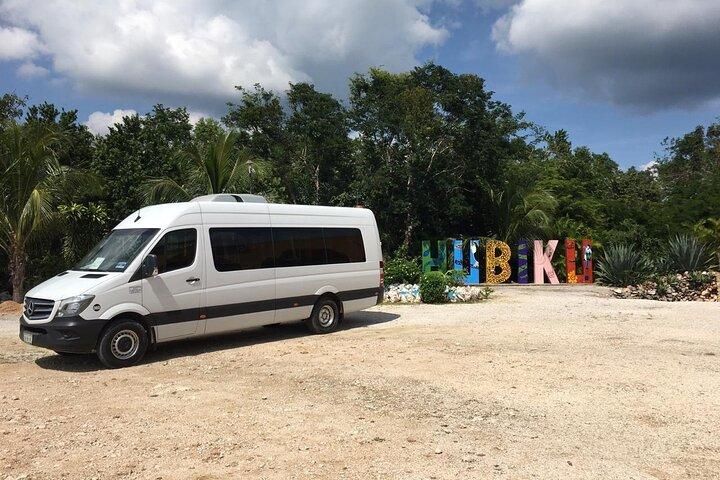 Privéretourtransfer van Cancun Airport naar boven Cancun Hotels