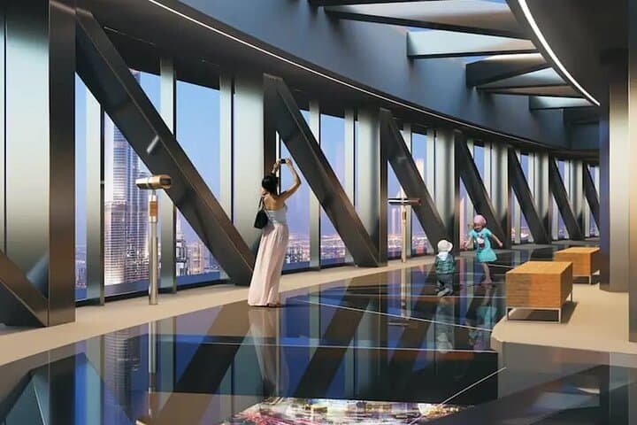 Dubai Sky Views Observatory Tickets with Glass Slide Ride
