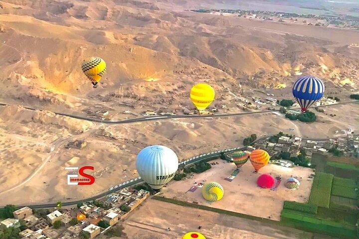 Luxor Heteluchtballonvaart met transfers inbegrepen