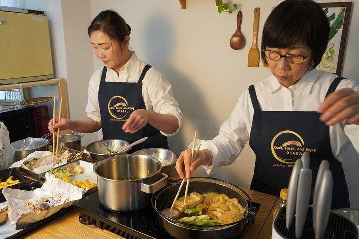 Traditionele Thuis koken Ervaring in Osaka, Japan