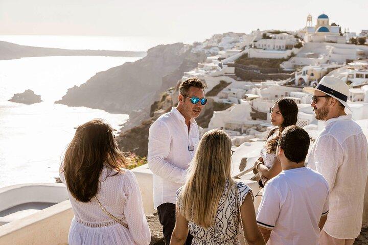 CIRCUNVALAR EL TELEFÉRICO : Tour Privado Santorini para Viajeros en Crucero