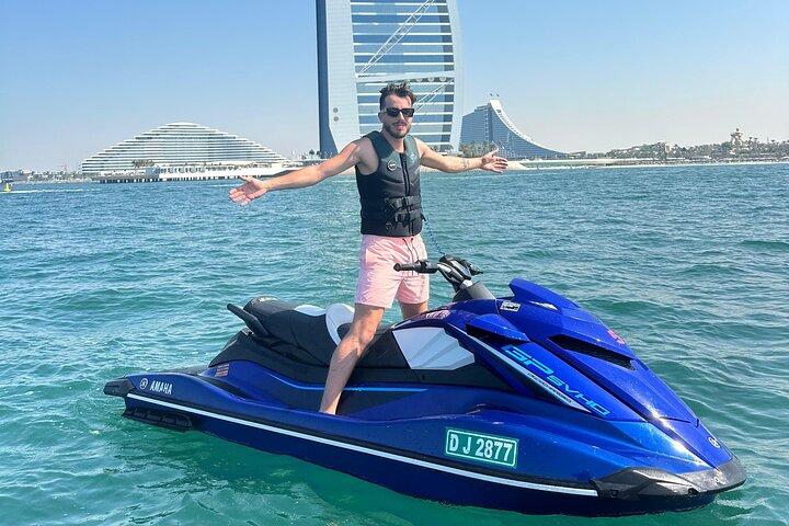 Supercharge Jet Ski Ride DUBAI Udsigt + GRATIS BILDER, VIDS & KAFFE