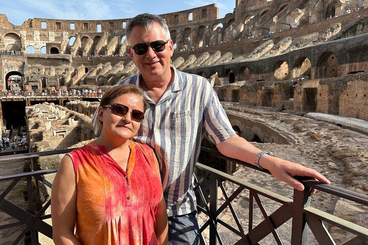 Tour privado por el Coliseo Foros Colina Palatina y Antigua Roma