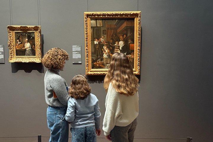 子供とティーンのためのアムステルダム国立美術館でのプライベートファミリーツアー