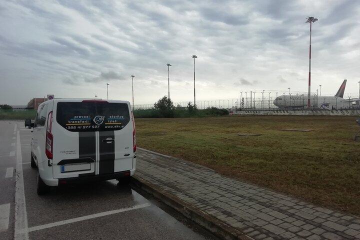 Transfert en petit groupe de Piran / Portorož à l'aéroport de Venise