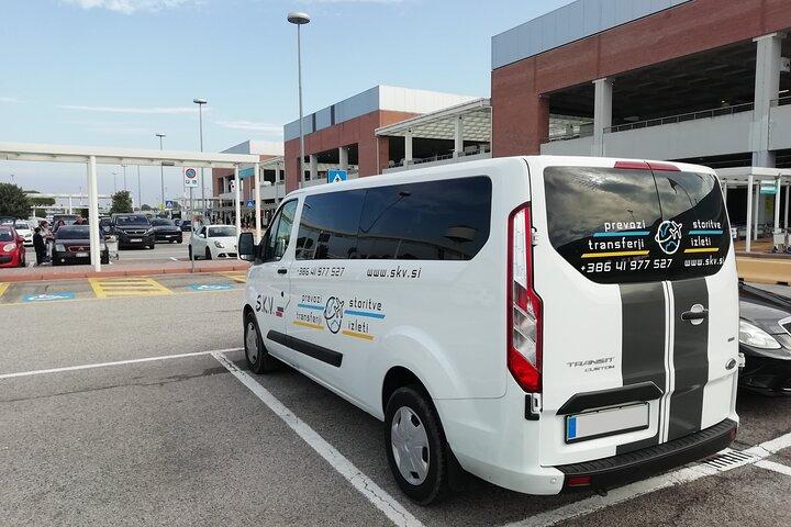 Traslado desde el aeropuerto de Venecia a Trieste