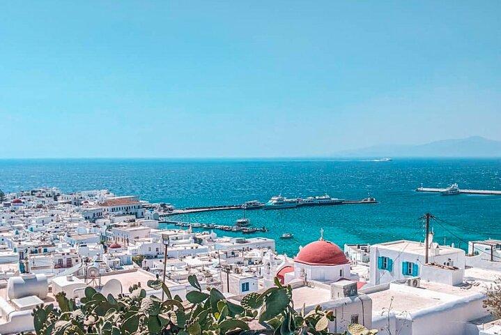 Mykonos privat rundtur | Helt anpassningsbar med pickup