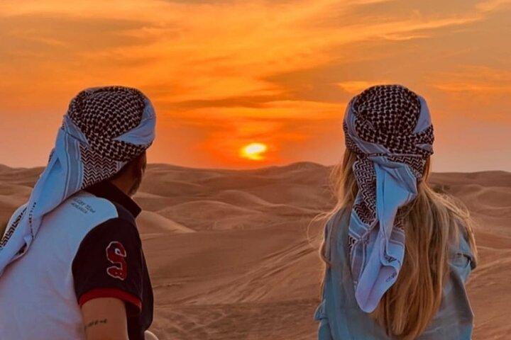 Doha : Safari privato nel deserto con attività e mare interno