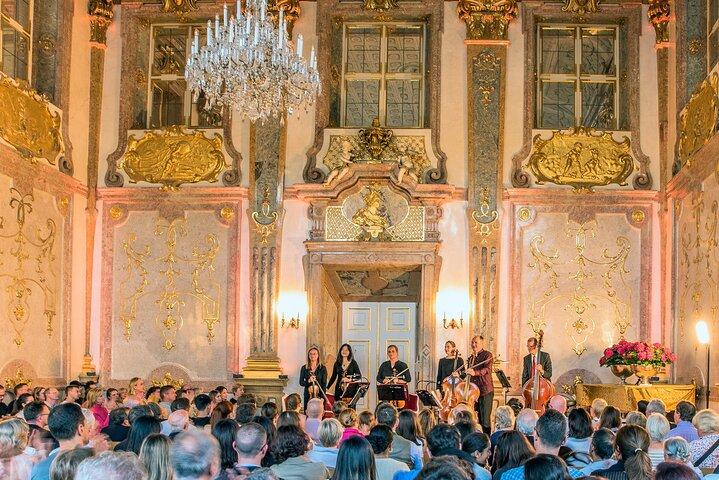 Salzburgo: concerto no Palácio de mármore do Palácio Mirabell