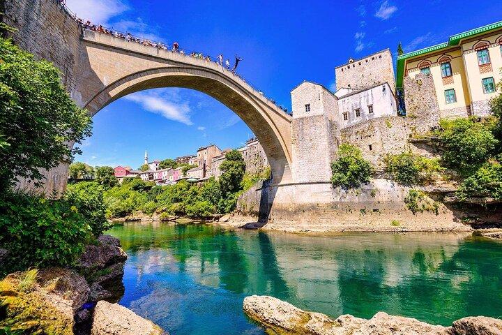 Utforska Mostar, Ston och Kravice vattenfall ( liten grupp )